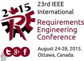 RE15 - International Requirements Engineering Conference