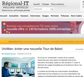  UniWan : éviter une nouvelle Tour de Babel