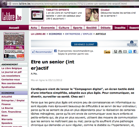 Etre un senior (inter)actif 