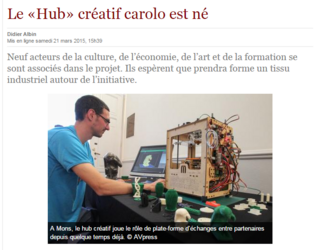 Le « Hub » créatif carolo est né