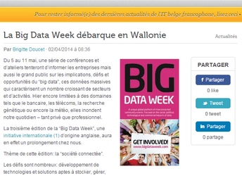 La Big Data Week débarque en Wallonie