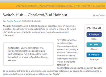 Switch Hub – Charleroi/Sud Hainaut