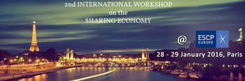 2nd International Workshop on the Sharing Economy