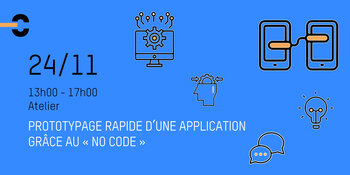 Prototypage rapide d'une application grâce au ‘NoCode'