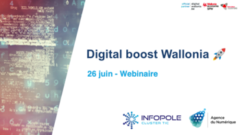 Webinaire "Digital boost Wallonia !"