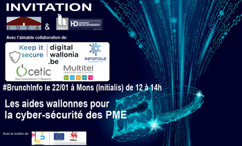 Les aides wallonnes pour la cyber-sécurité des PME