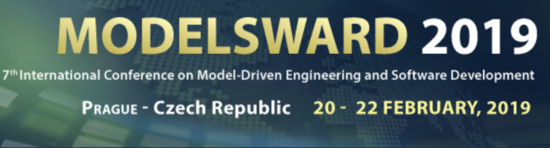 MODELSWARD International Conference on Model-Driven Engineering and Software Development Prague 20-22 février 