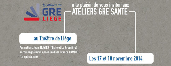 Intervention aux ateliers du GRE-Liège "Soins de Santé"