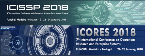 ICORES and ICISSP 2018 