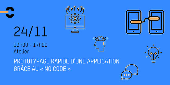 Prototypage rapide d'une application grâce au ‘NoCode'