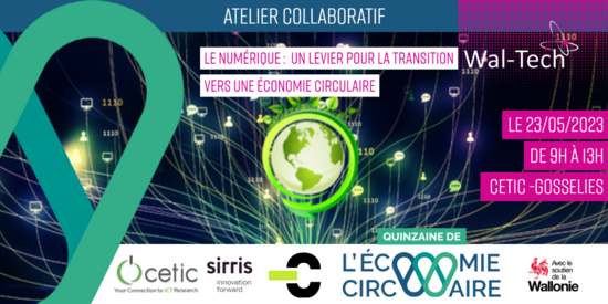 Le numérique, un levier pour la transition vers une économie circulaire