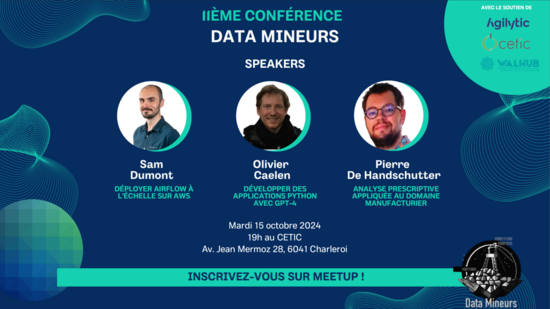 11th Data Mineurs meetup - LIVE event
