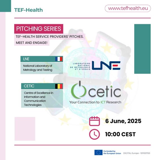 TEF-Health Cycle de webinaires des Fournisseurs de services